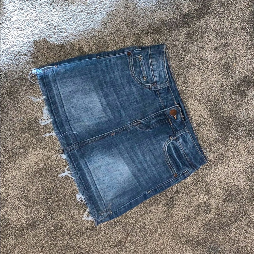 Jean skirt